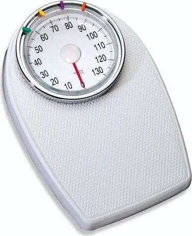 Weinberger 2250 Mechanikus fürdőszobai mérleg Max 136kg - Fehér