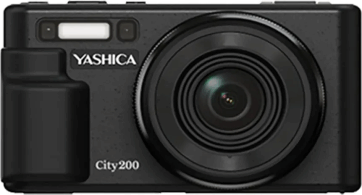 Yashica City 200 Kompakt Digitális Fényképező 13Mpx / 4k - Fekete