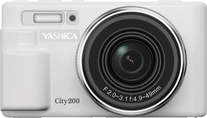 Yashica City 200 Kompakt Digitális Fényképező 13Mpx / 4k - Fehér