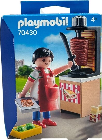 Playmobil 70430 City Life - Kebabos figura