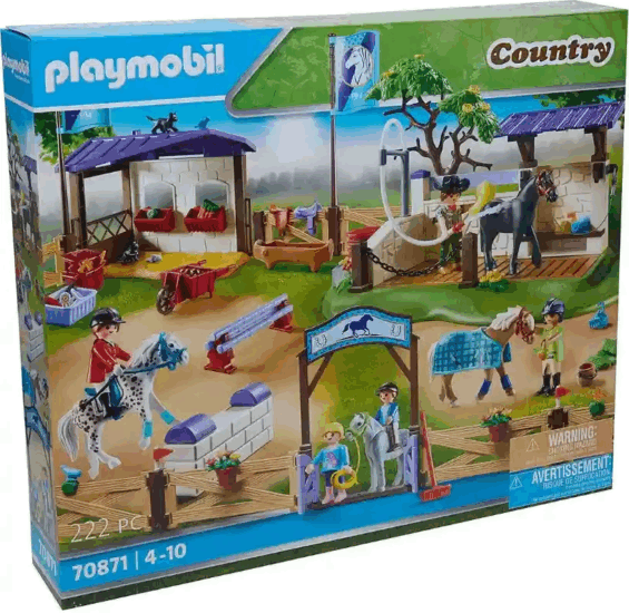 Playmobil 70871 Country - Nagy lovaglópálya lómosóval
