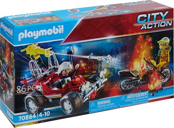 Playmobil 70864 City Action - Tűzoltó bevetésen