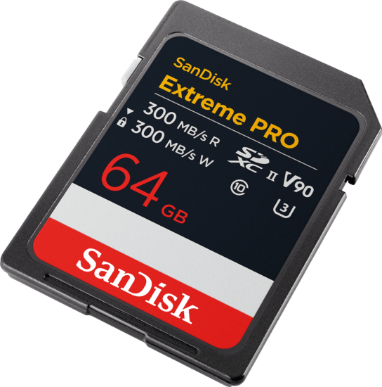 Sandisc Extreme Pro 64GB SD UHS-II XC Memóriakártya