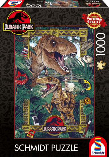 Schmidt Spiele Jurassic Park - A dinoszauruszok kora 1000 darabos puzzle
