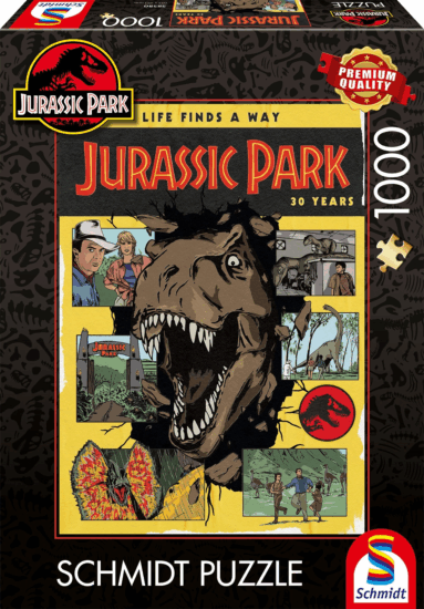 Schmidt Spiele Jurassic Park - Az élet utat tör magának 1000 darabos puzzle