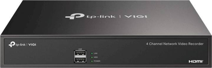 TP-Link Omada VIGI NVR1004H NVR 4 csatornás videó rögzítő