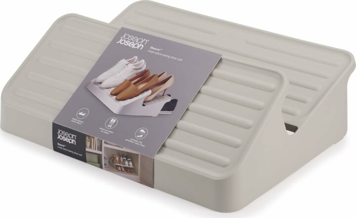 Joseph Joseph Helytakarékos cipőtartó (46,8 x 35 x 16 cm) - Bézs