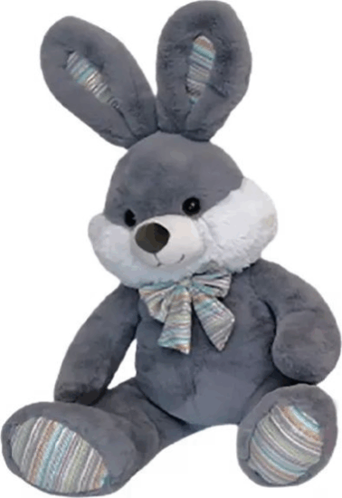 Nicotoy Szürke Tapsi nyuszi plüssfigura 26 cm