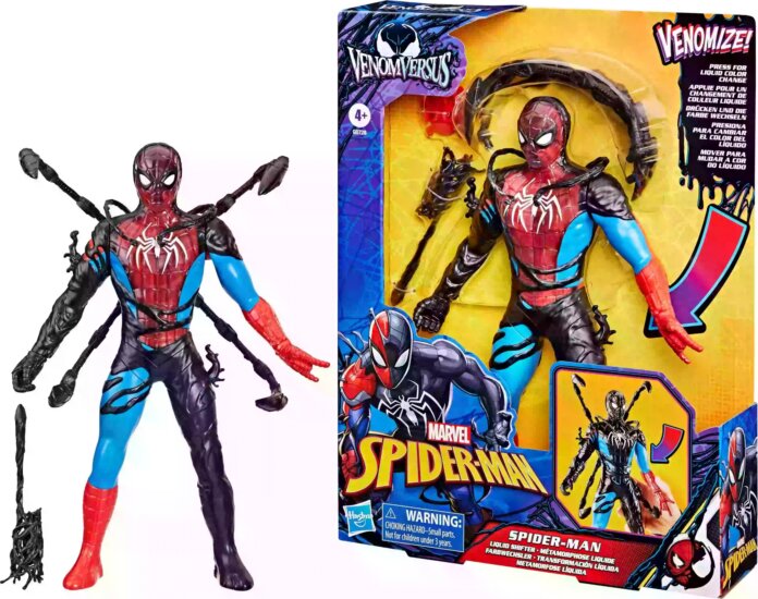 Hasbro Marvel Pókember vs. Venom alakváltó akciófigura