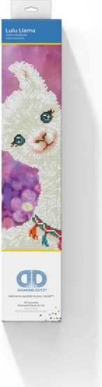 Diamond Dotz Lulu láma Képkészítő szett 32 x 42 cm