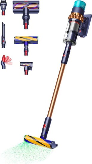 Dyson Gen5 Detect Absolute Porzsák Nélküli álló porszívó 752W - Kék / Réz