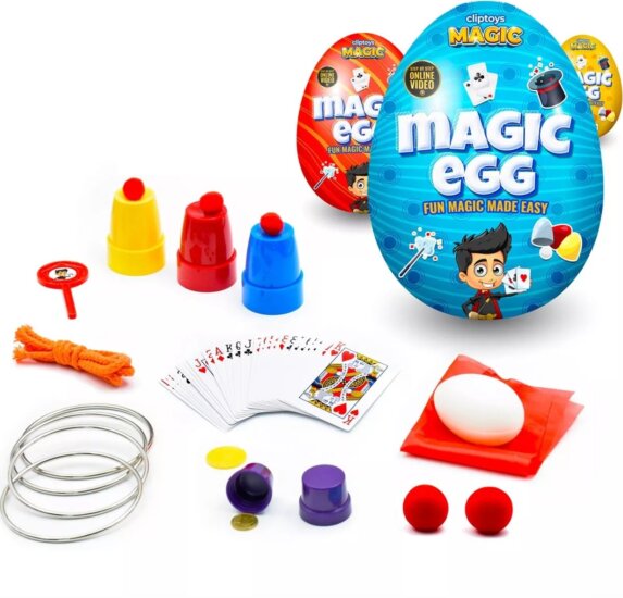 Magic City Varázstojás bűvész készlet - Többféle