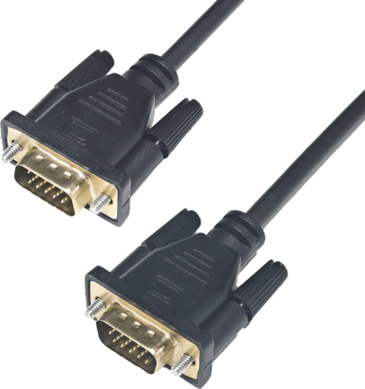 Yenkee YVC 05 VGA apa - VGA apa Kábel 1.5m - Fekete Yenkee YVC 05 VGA apa - VGA apa Kábel 1.5m - Fekete