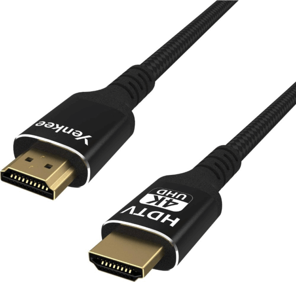 Yenkee YCH 130 HDMI 2.0 apa - HDMI 2.0 apa Kábel 3m - Fekete