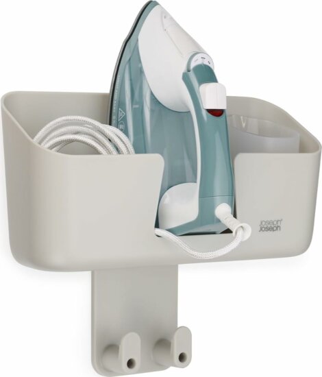 Joseph Joseph IronHub Műanyag Fali tároló vasaló deszkához - Bézs