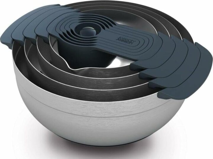 Joseph Joseph Nest Rozsdamentes acél tálaló eszköz készlet 9 darabos - Inox