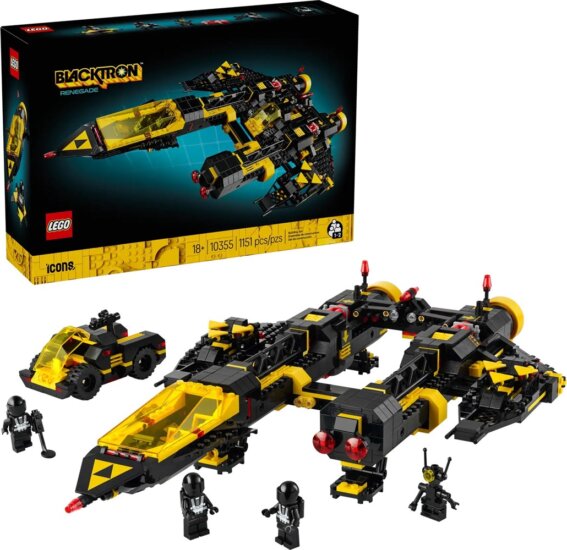 LEGO® Icons: 10355 - Blacktron Renegade űrhajó