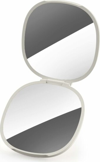 Joseph Joseph Viva Hordozható Kozmetikai Sminktükör 8,5 x 8 x 2 cm - Bézs