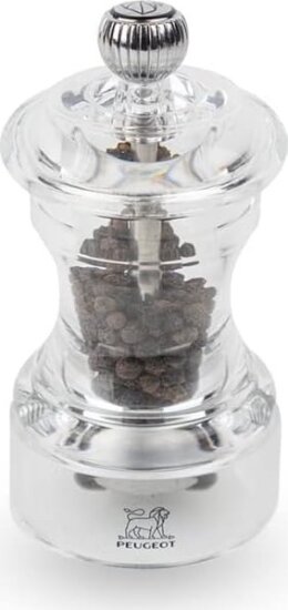 Peugeot Bistro Manuális Borsőrlő 10 x 5 cm - Akril átlátszó Peugeot Bistro Manuális Borsőrlő 10 x 5 cm - Akril átlátszó