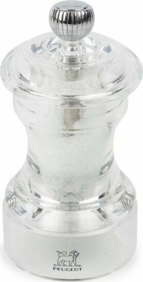 Peugeot Bistro Manuális Sóőrlő 10 x 5 cm - Átlátszó