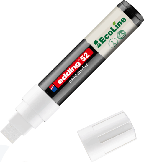 Edding 52 EcoLine 4-15mm Lakkmarker - Fehér