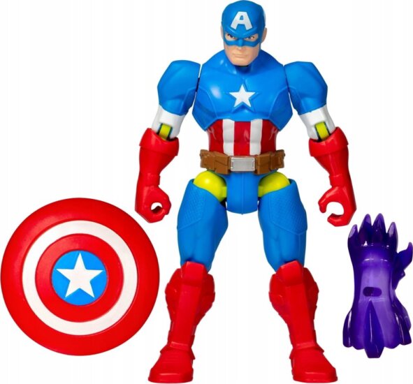 Hasbro Bosszúállók Mixmashers akciófigura - Amerika kapitány 18 cm