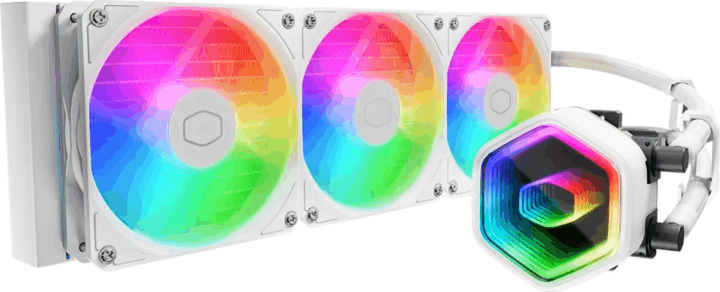 CoolerMaster WAK MasterLiquid 360 Core II CPU vízhűtés - Fehér CoolerMaster WAK MasterLiquid 360 Core II CPU vízhűtés - Fehér