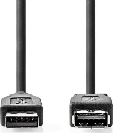 Nedis CCGL61010BK30 USB-A apa - USB-A anya Hosszabító kábel 3m - Fekete