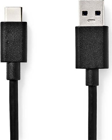 Nedis CCGL61600BK10 USB-A apa - USB-C apa Adat- és töltőkábel 1m - Fekete Nedis CCGL61600BK10 USB-A apa - USB-C apa Adat- és töltőkábel 1m - Fekete