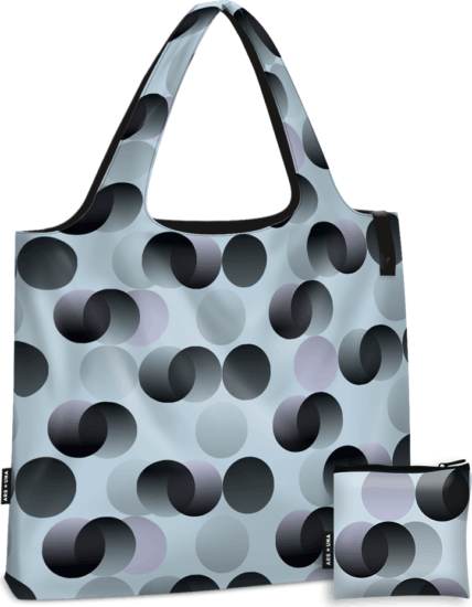 Ars Una Bubbles Light Összehajtogatható Bevásárlótáska 22L - Buborék mintás