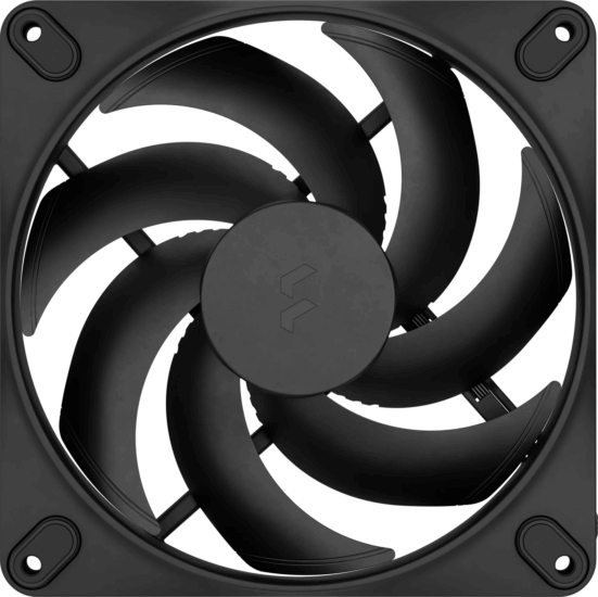 Fractal Design Momentum PWM 140x140x25mm Rendszerhűtő ventilátor - Fekete