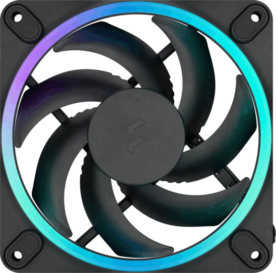 Fractal Design Momentum PWM 120x120x25mm RGB Rendszerhűtő ventilátor - Fekete Fractal Design Momentum PWM 120x120x25mm RGB Rendszerhűtő ventilátor - Fekete