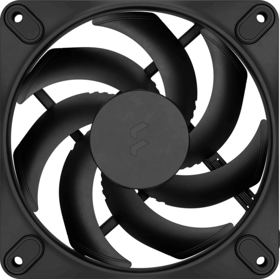 Fractal Design Momentum PWM 120x120x25mm Rendszerhűtő ventilátor - Fekete