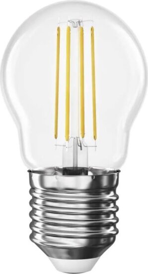 Emos Filament Mini Globe LED izzó 3,4W 470lm 2700K E27 - Meleg fehér