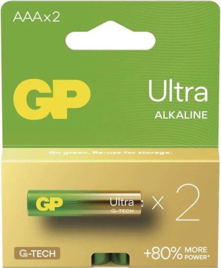 GP B02112 Ultra Alkáli Ceruzaelem AAA (2db /csomag)