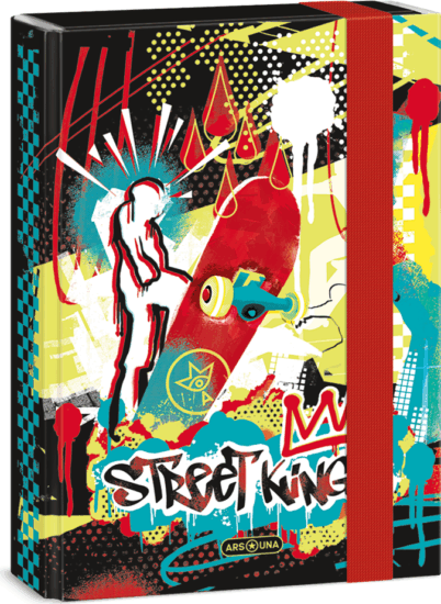 Ars Una Street Kings A5 füzetbox - Mintás Ars Una Street Kings A5 füzetbox - Mintás