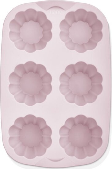 Hane Iris Mix SL-3207 Szilikon muffin sütőforma 6 darabhoz - Vegyes színek Hane Iris Mix SL-3207 Szilikon muffin sütőforma 6 darabhoz - Vegyes színek