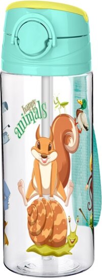 Titiz Nomi Műanyag Gyerek Kulacs 500ml - Mintás