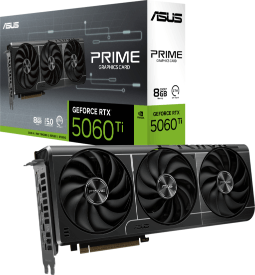 Asus GeForce RTX 5060 TI 8GB GDDR7 Prime OC Videókártya