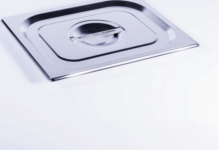 TOO KT-365 GN 1/2-es edény fedő - Ezüst