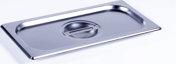 TOO KT-366 GN 1/3-as edény fedő - Ezüst