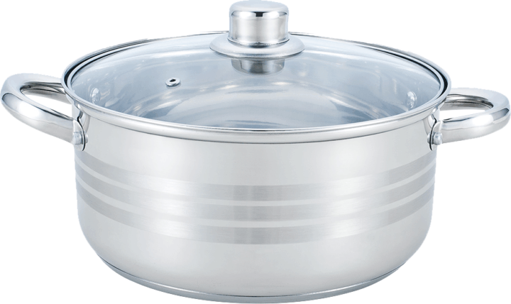 TOO KT-219 Rozsdamentes Acél Fazél fedővel 28cm 8,5L - Inox TOO KT-219 Rozsdamentes Acél Fazél fedővel 28cm 8,5L - Inox