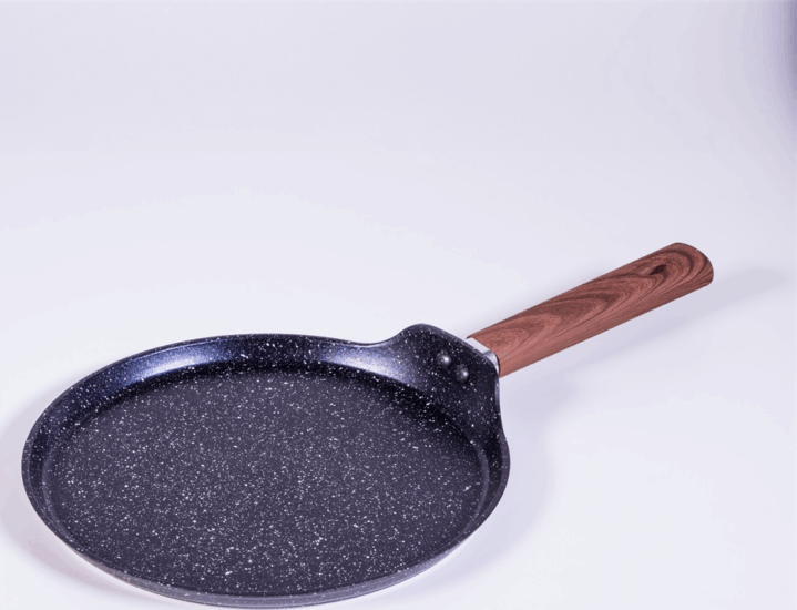 TOO KT-419 pizza és palacsintasütő serpenyő 24 cm - Fekete