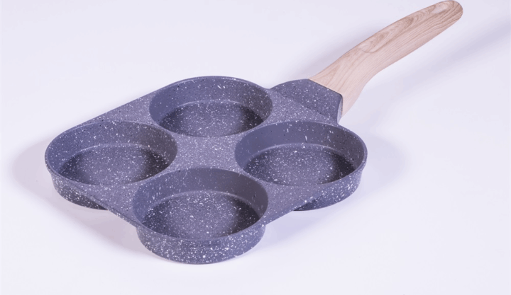 TOO KT-420 Multifunkciós 4 részes serpenyő 18,5 cm - Szürke