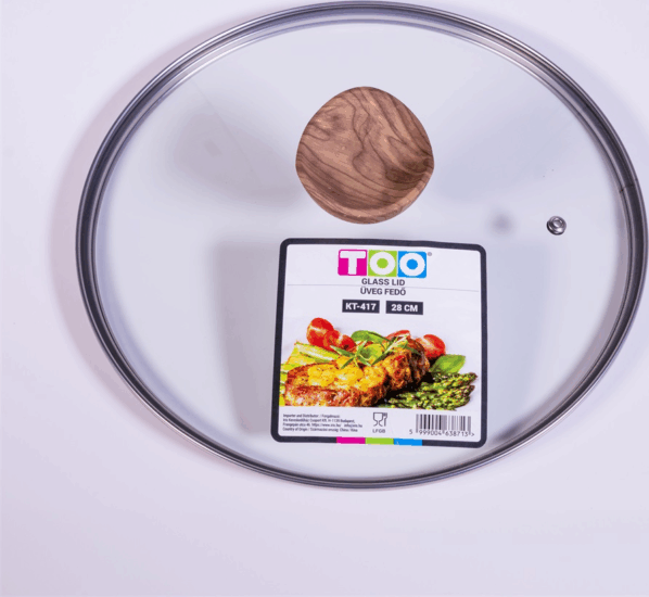 TOO KT-417 Univerzális üveg fedő 28 cm