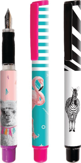 ICO Cresco go pen DP12 animals Töltőtoll (Kék tinta) - Többféle