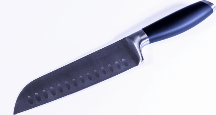 TOO KT-170 London Santoku Gourmet kés - Fekete