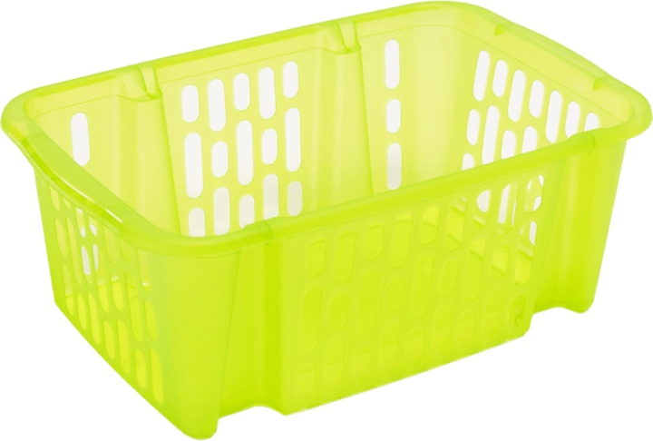 Flair 60972 rakatolható tároló kosár 39,5x25,5x15 cm - Sárga