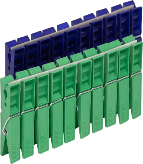 Flair 60935 Műanyag Ruhacsipesz készlet 72mm - Kék/Zöld (20db/csomag) Flair 60935 Műanyag Ruhacsipesz készlet 72mm - Kék/Zöld (20db/csomag)