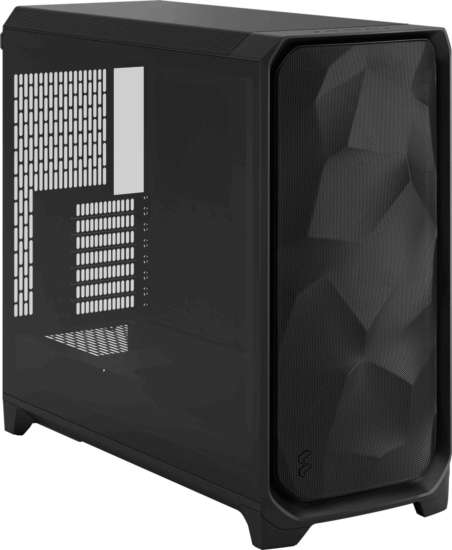 Fractal Design Meshify 3 XL TG Full Tower Számítógépház + 3db 140mm ventilátor - Fekete Fractal Design Meshify 3 XL TG Full Tower Számítógépház + 3db 140mm ventilátor - Fekete
